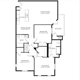 3 beds, 2 baths, 1,442 sqft, $2,100