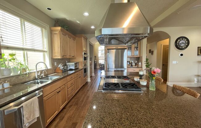 Stunning 4,593 SqFt Retreat with Dual Fireplaces & Entertainment Spaces