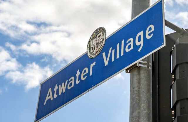 Atwater Village Sign - Local Area