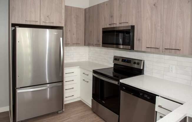 1 bedroom Joel floor plan, washer/dryer in-home at Urban Park I and II Apartments, St Louis Park, 55426