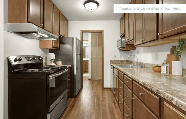 Villages on McKnight Apartments in St. Paul Kitchen