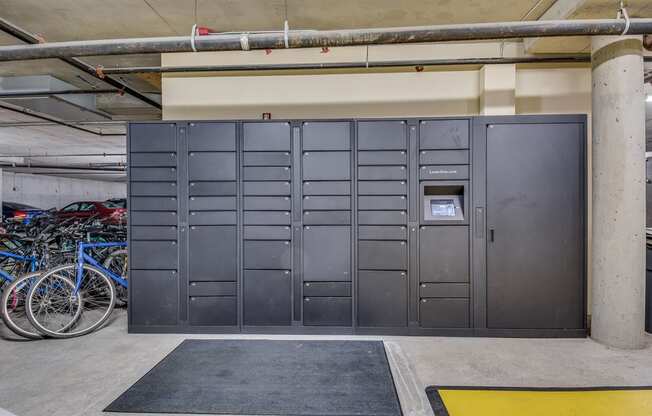 Luxer Lockers at Tera Apartments, 528 Central Way, WA