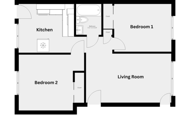 2 beds, 1 bath, $1,650, Unit 93 Fowler St #2R