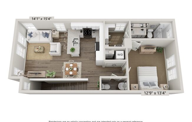 2 beds, 2.5 baths, 1,148 sqft, $1,850, Unit 4500 Colosseum Way