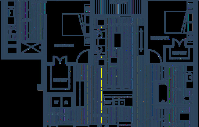 2 beds, 2 baths, 1,198 sqft, $2,100, Unit 2201