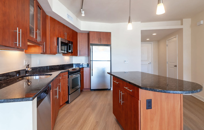 Kitchen with Stainless Steel Appliances
