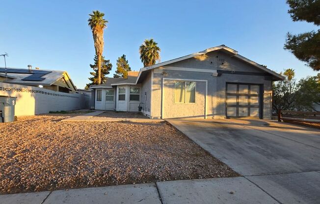 Stunning single story house single family.