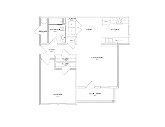 1 bed, 1 bath, 758 sqft, $1,017