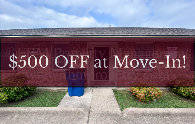 1603 S. Hall St, Unit A - 2 Bedroom, 1 Bathroom Triplex Home in Ennis, TX! $500 OFF at Move-In!