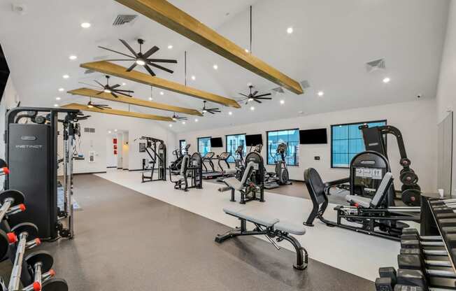 Gym at Wilson Crossings, Michigan