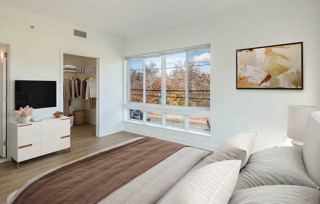 Bedroom with Hard Surface Flooring