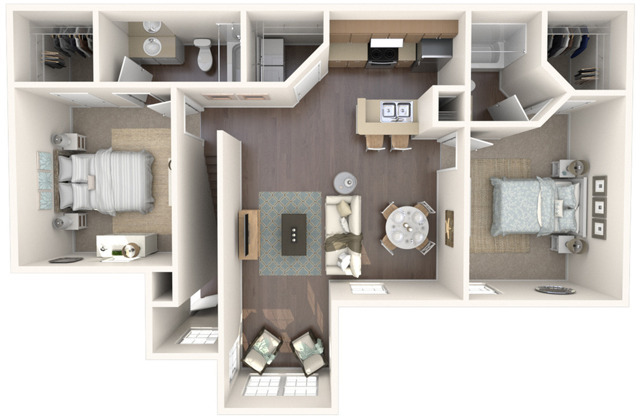 2B Floor Plan