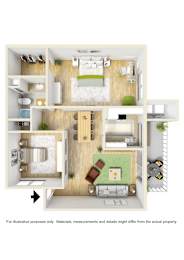 2 beds, 1 bath, 1,150 sqft, $2,800