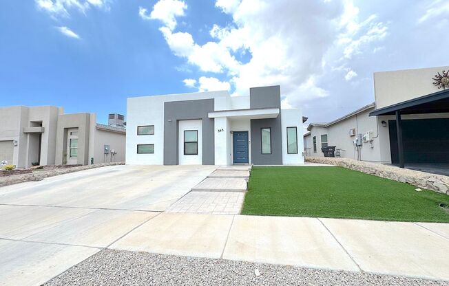 West El Paso 3bed refrig A/C with Gorgeous Backyard Oasis!