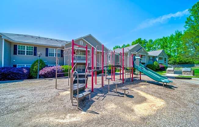 our apartments have a playground for your kids to play