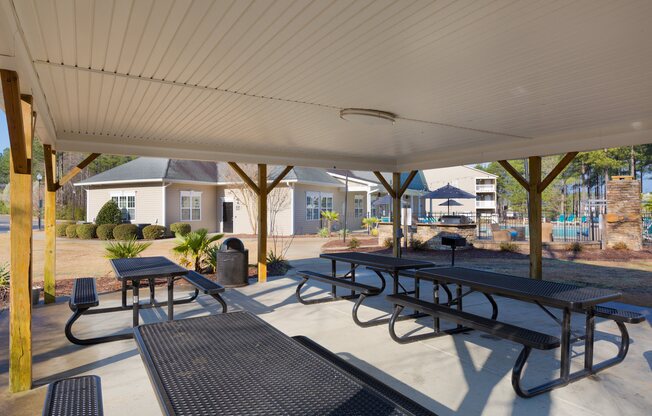 Enjoy the Picnic Area at Waterford Apartments
