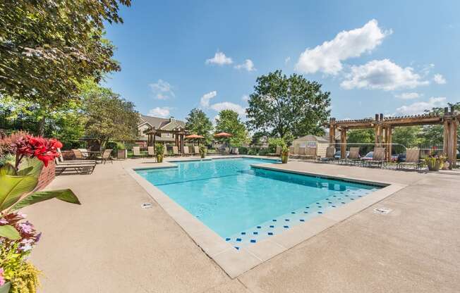 Pool at Highland Ridge Apartments, Overland Park , Kansas