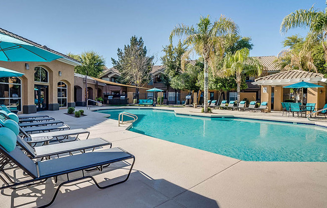 take a dip in our resort style pool