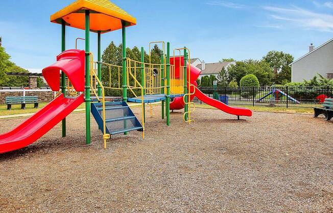 Tot Lot And Playing Field at The Crest at Princeton Meadows, New Jersey