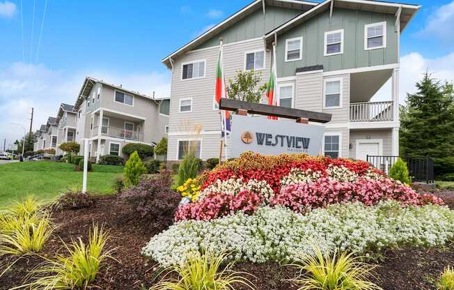 entrance at Westview Heights