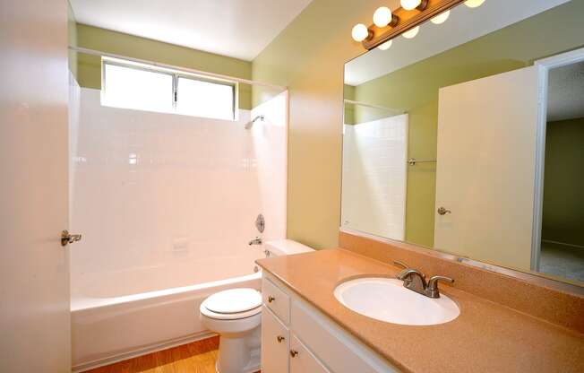 Ocean View Townhomes bathroom vanity