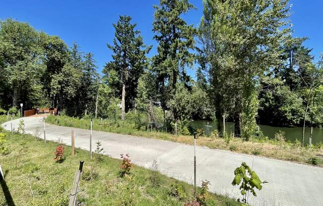 Walking Path at Commons on the Tualatin River, Tualatin, 97062