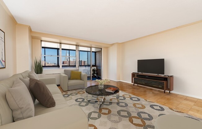 2 beds, 2 baths, 1,205 sqft, $4,100, Unit 9D