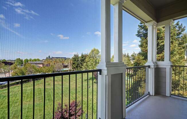 Patio/Balcony in Select Apartments at The Estates at Park Place, 94538, CA
