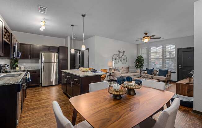 Open Dining Area at Ridge at Castle Rock