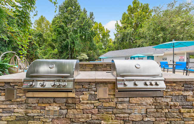 Grill Stations at Lofts of Wilmington, Wilmington, North Carolina