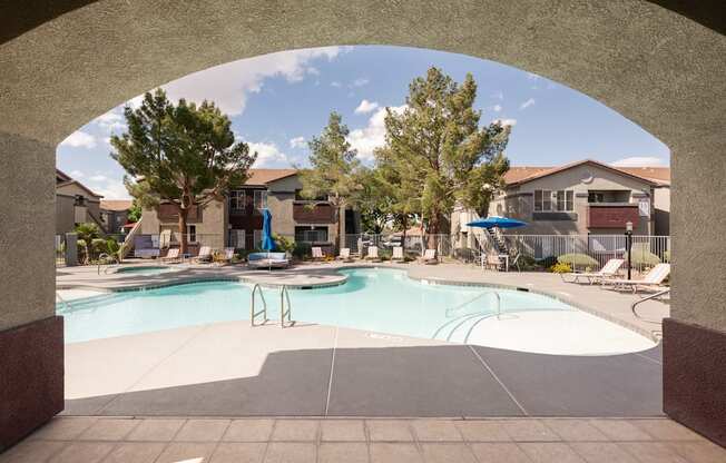 our apartments have a swimming pool