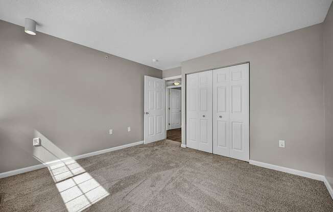 Bedroom with Plush Carpeting