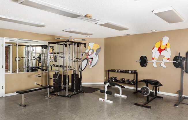 Fitness Center at Scarborough Lake Apartments, Indianapolis, Indiana