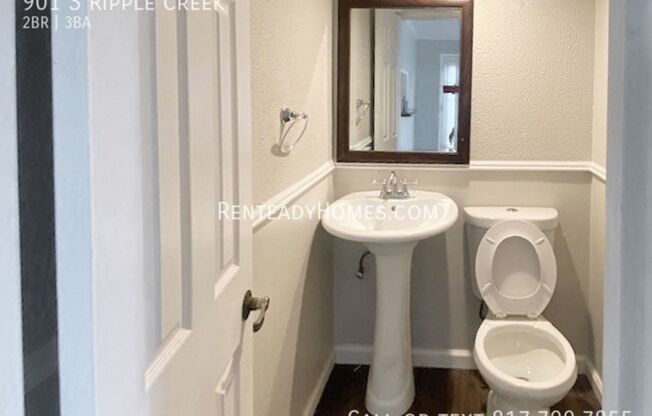 2 beds, 2.5 baths, $1,699