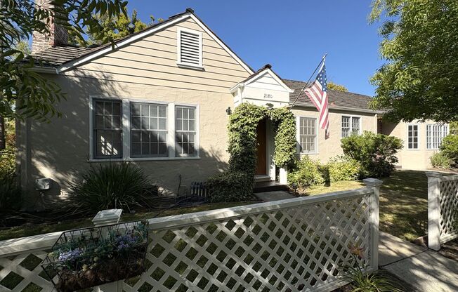 Charming Updated 4BR Home on Prime Corner Lot in Old Palo Alto