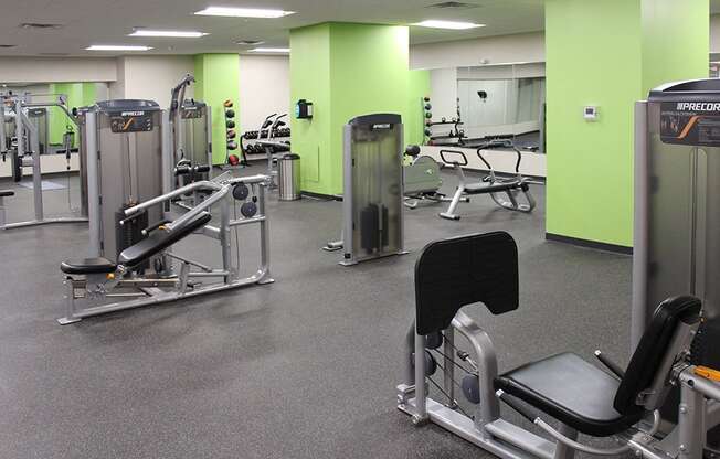 High Endurance Fitness Center at Residences at Halle, Ohio, 44113