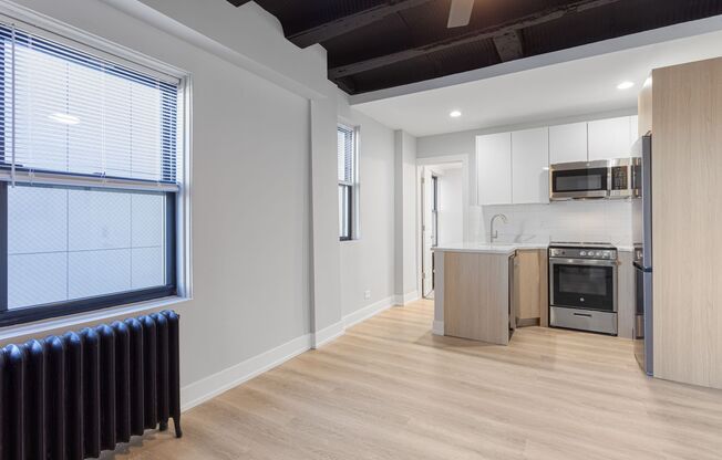 Studio, 1 bath, 250 sqft, $1,355, Unit 4B