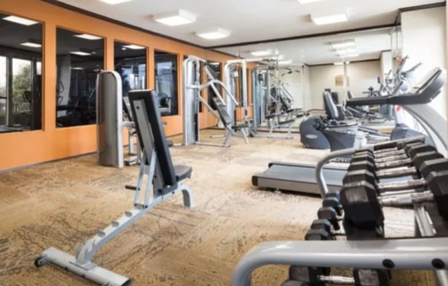 State of the Art Fitness Center Fully Equipped with Cardio and Free Weights