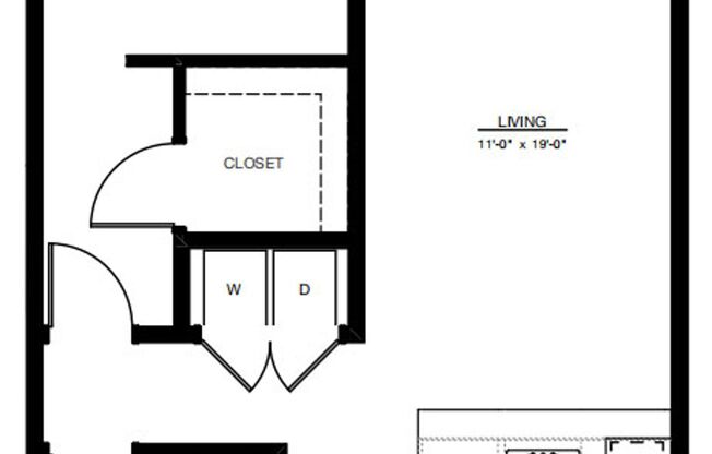 1 bed, 1 bath, 785 sqft, $1,676, Unit 211