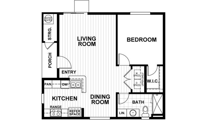 1 bed, 1 bath, $1,899