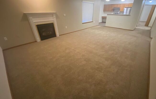 Bright, large end unit 2X2 READY NOW! Cozy gas fireplace!  Free Rent move in special, call today for a tour!