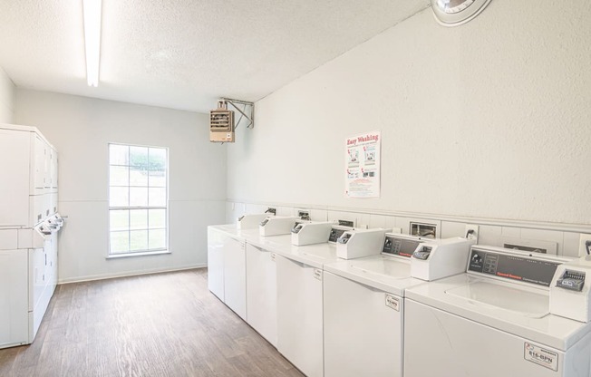 Laundry Room at Oaks of Denton in Denton, TX