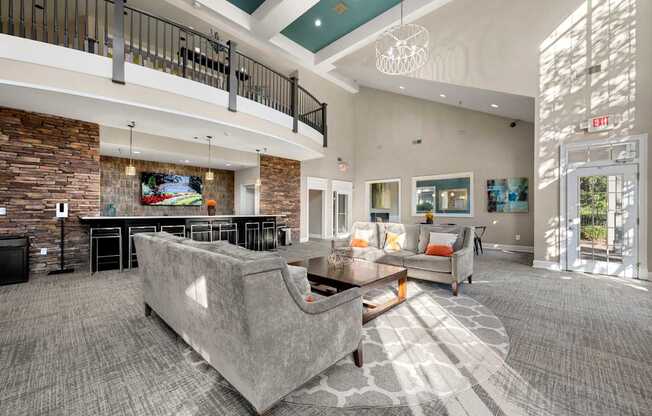 Community Lounge at Bridgewater Apartments, Duluth, GA