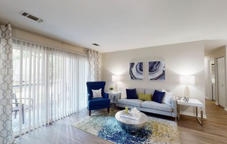 Expansive Living Room at Montclair Apartments, Silver Spring