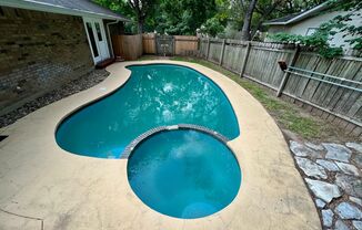 Home with Inground Pool & Spa Across the Street from the Guadalupe River!