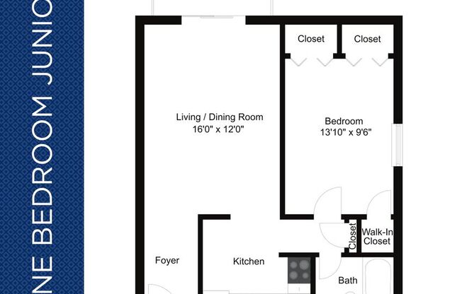 1 bed, 1 bath, 550 sqft, $1,259, Unit O109