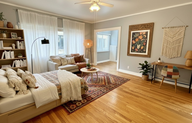 Studio, 1 bath, 305 sqft, $1,015, Unit 407