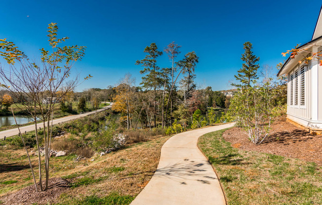 Green Space Walking Trail at Village at Westland Cove Apartments, Knoxville, TN