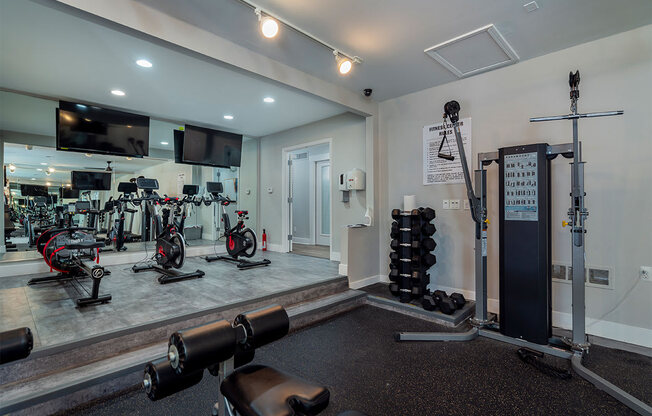 Fitness Center at Ascent at Farmington Hills, Farmington Hills