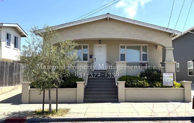 Spacious 3-Bed, 1.5-Bath Home with Private Patio and Ample Storage in Historic Downtown Monterey